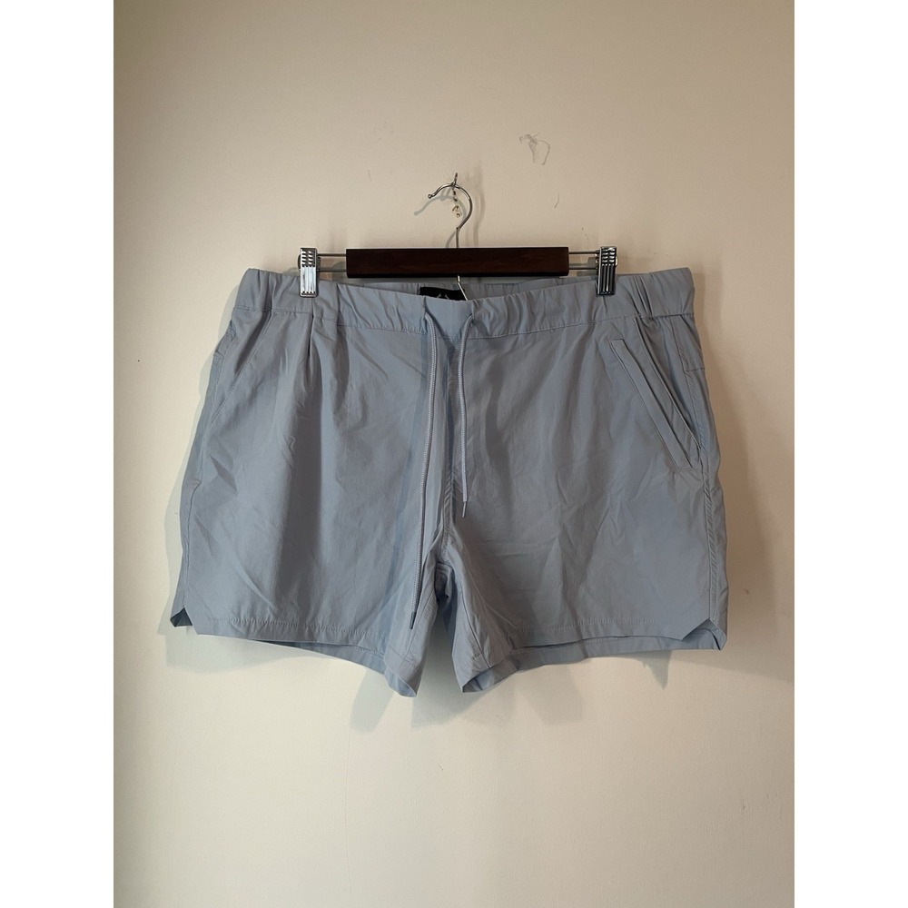 Realtree Fishing‎ Shorts Mens XL Stretch Light Blue Moisture Wicking Cooling